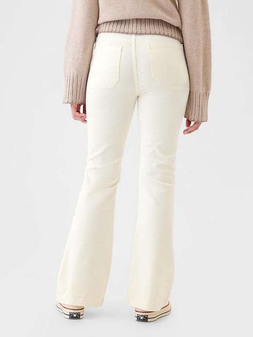 High Rise Corduroy '70s Flare Pants Product Image