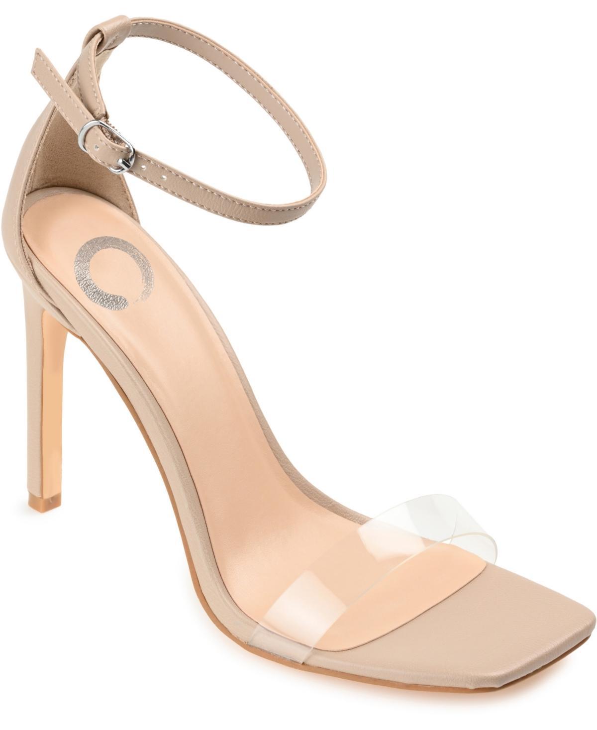 Journee Lorelei Women's Tru Comfort Foam™ High Heel Dress Sandals, Size: 7, Off White Product Image