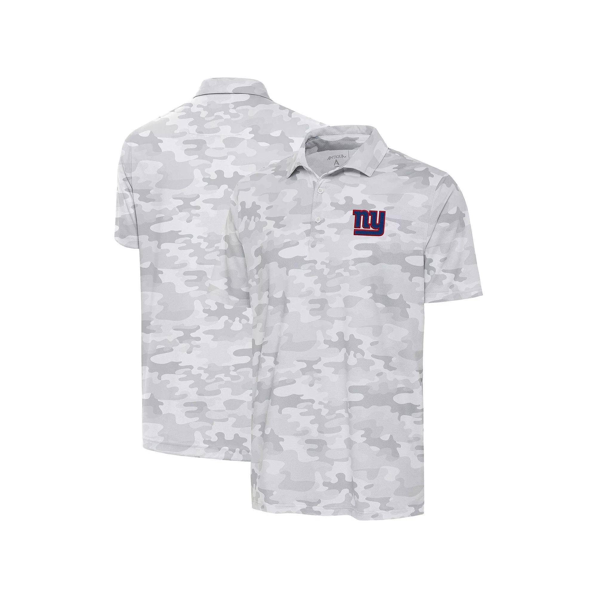 Men's Antigua White New York Giants Collide Polo,  Product Image