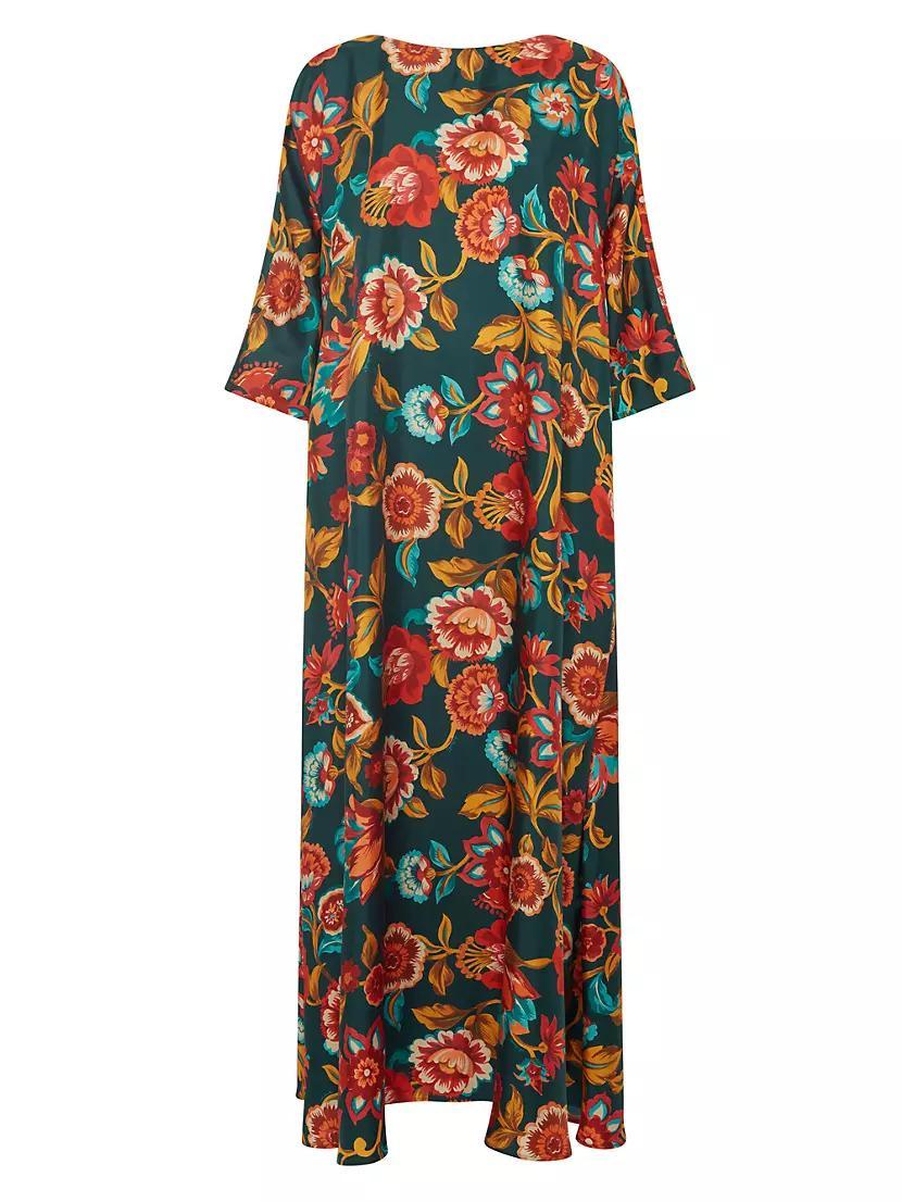 Muumuu Dress Round Neck Product Image