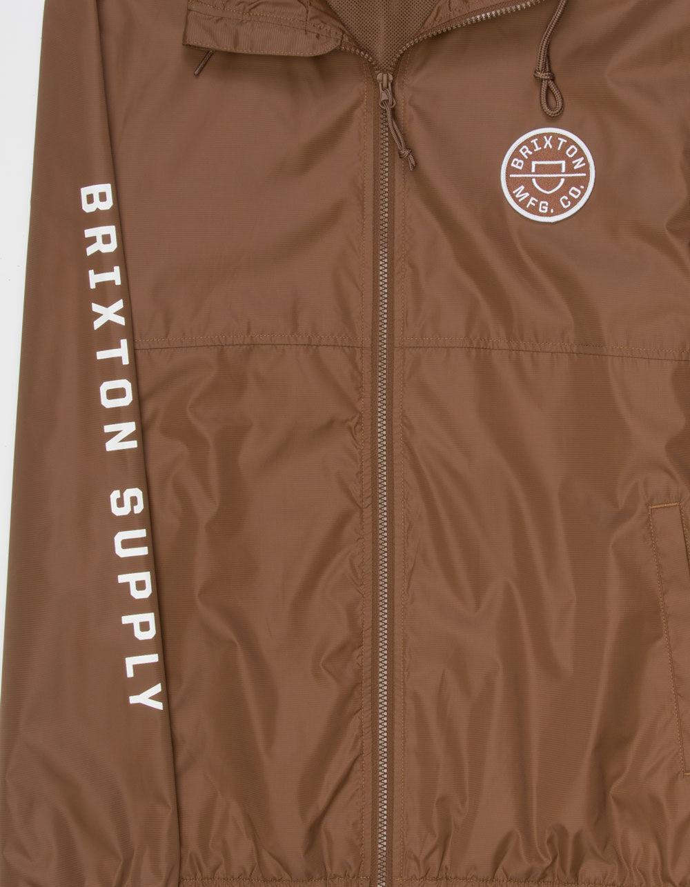 BRIXTON Claxton Crest Mens Jacket - BROWN Product Image