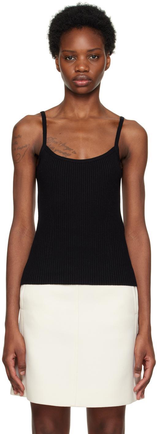 CHLOÉ Black Darted Camisole Product Image