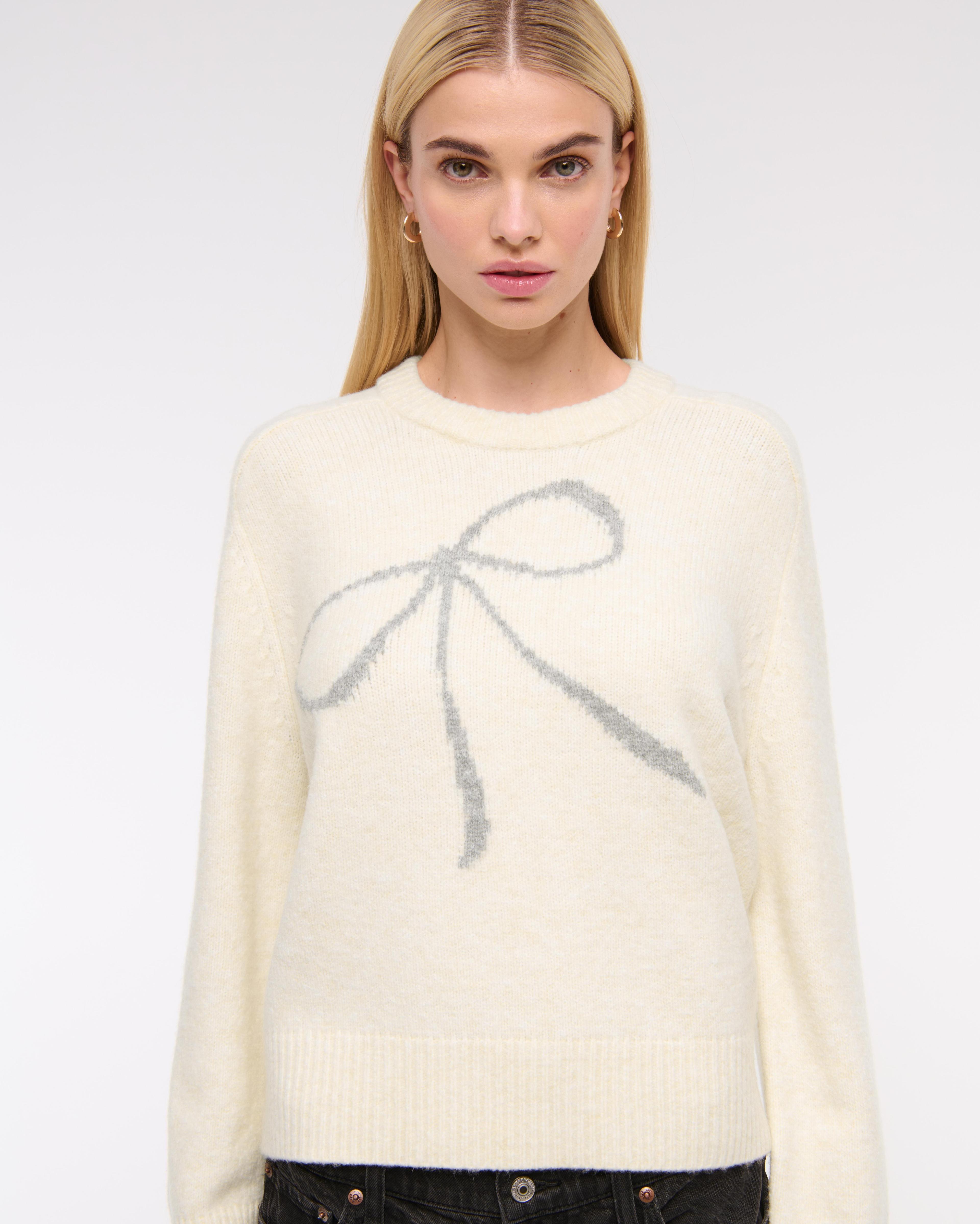 The A&F Madeline NYC Crew Sweater Product Image