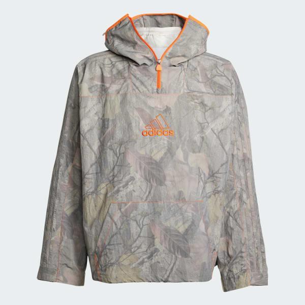 adidas Camo Jacket Q1 Olive Strata L Mens Product Image