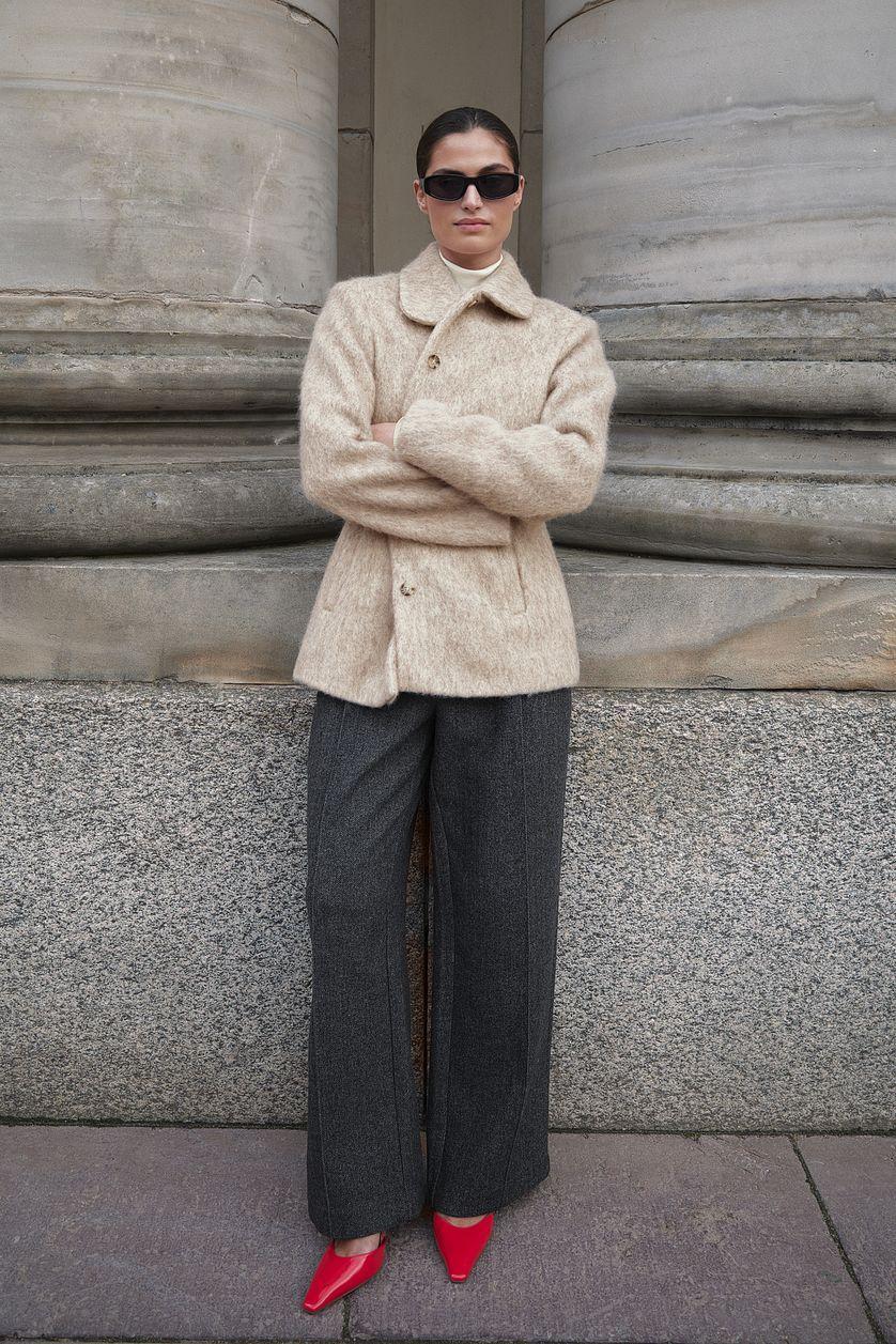 Rounded Collar Jacket Product Image