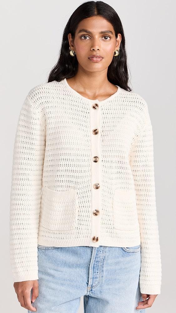 LE JEAN Crochet Sienna Jacket | Shopbop Product Image