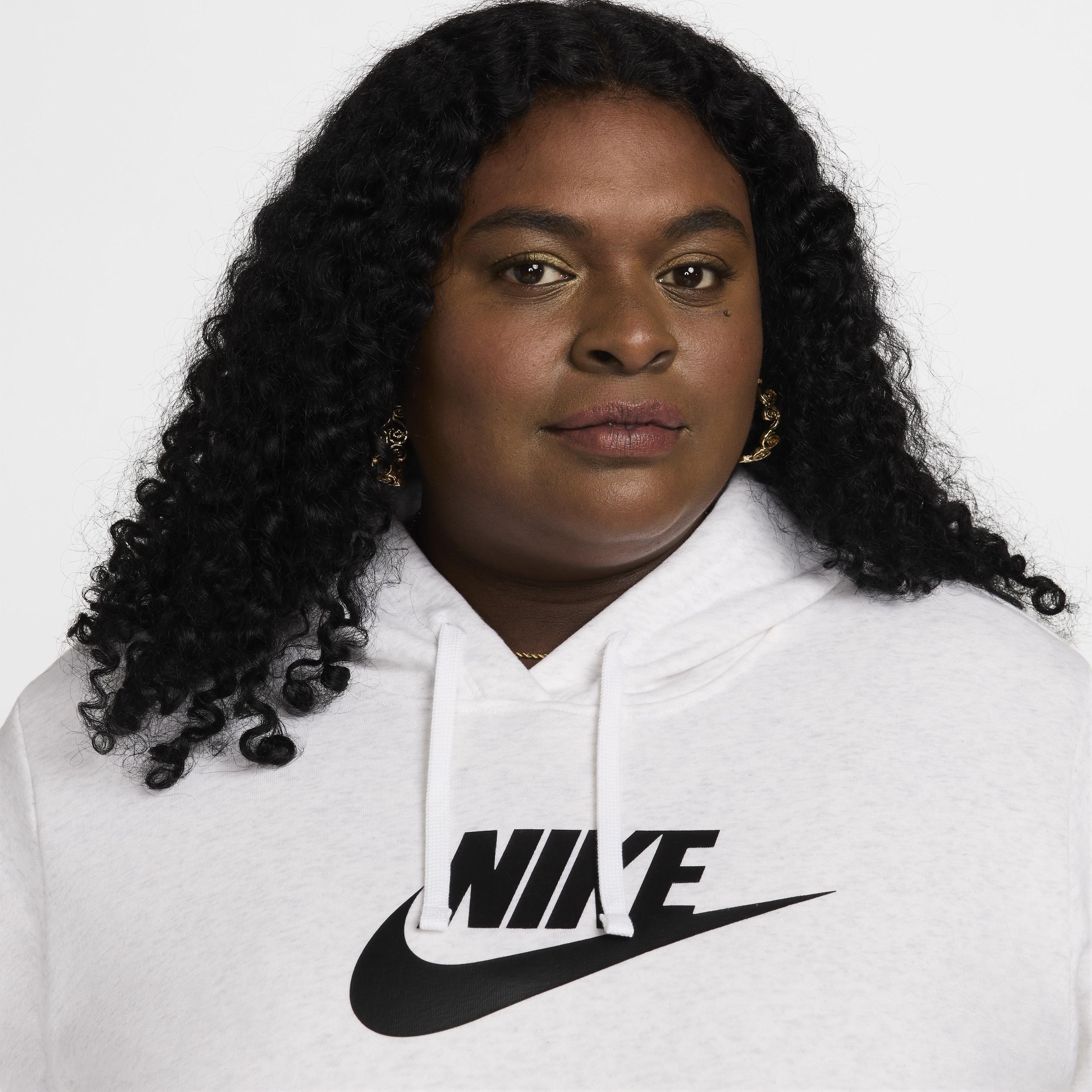 Women's Nike Sportswear Club Fleece Pullover Hoodie (Plus Size) Product Image