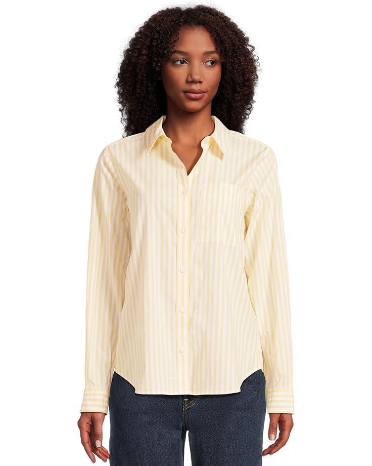 Long Sleeve Wrinkle Free Button Down Blouse Product Image