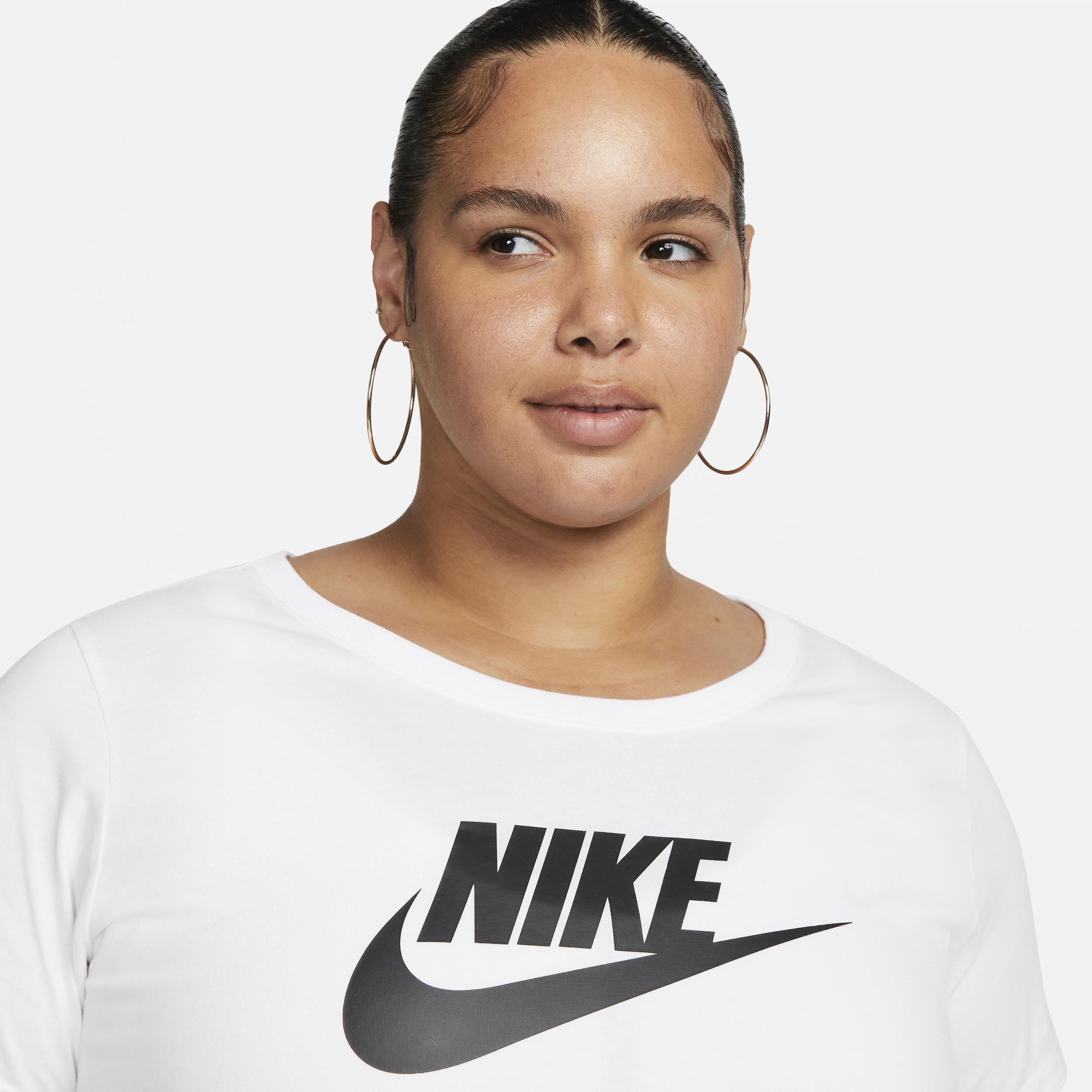 Womens Nike Sportswear Essentials Logo T-Shirt (Plus Size) Product Image