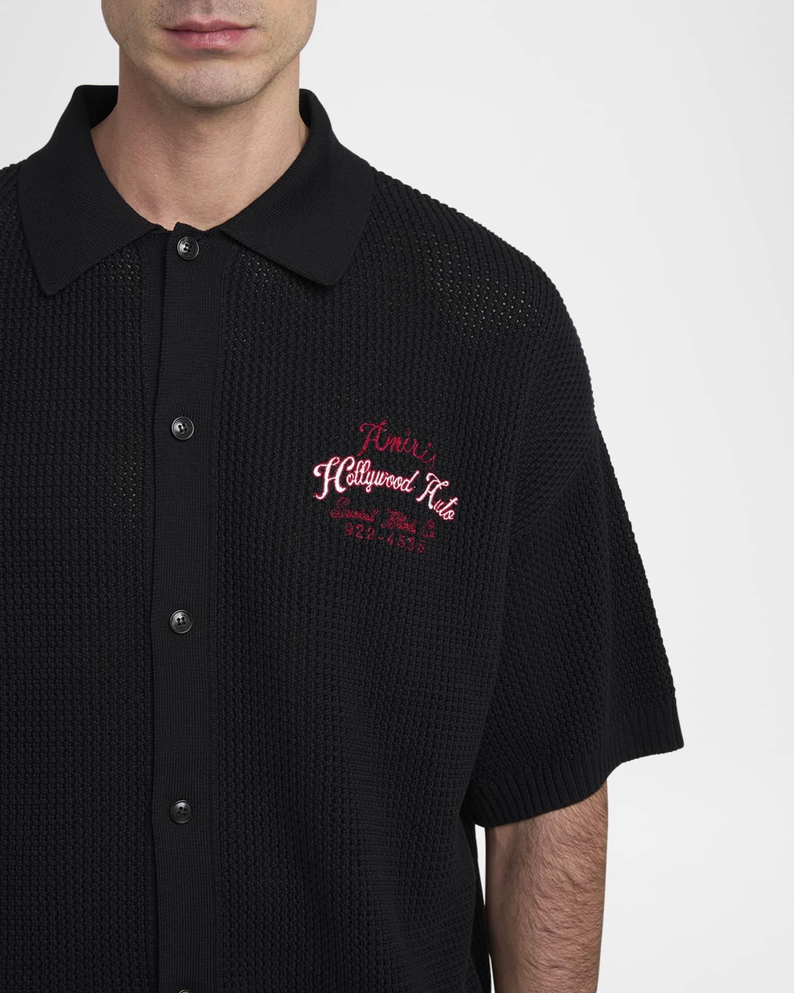 Men's Hollywood Auto Mesh Short-Sleeve Shirt Product Image