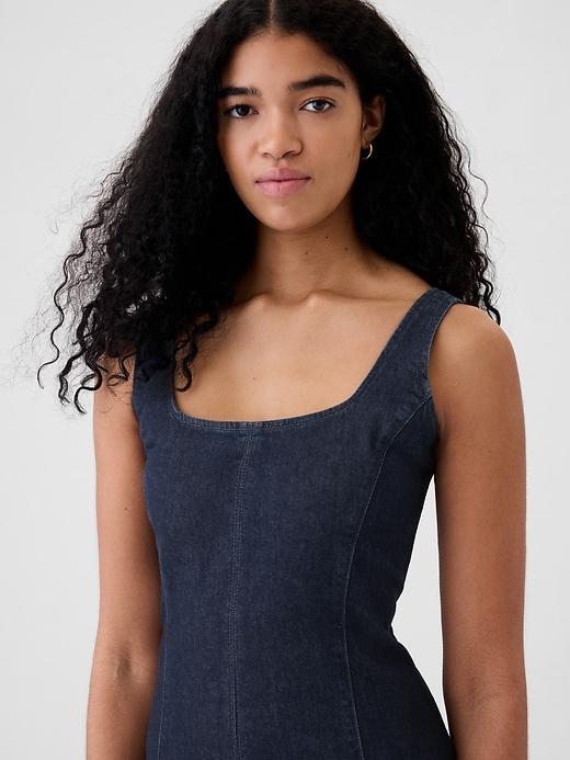 Denim Maxi Dress Product Image