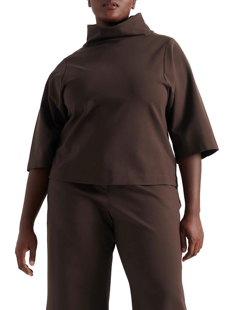Womens Ponte Katy Top Product Image