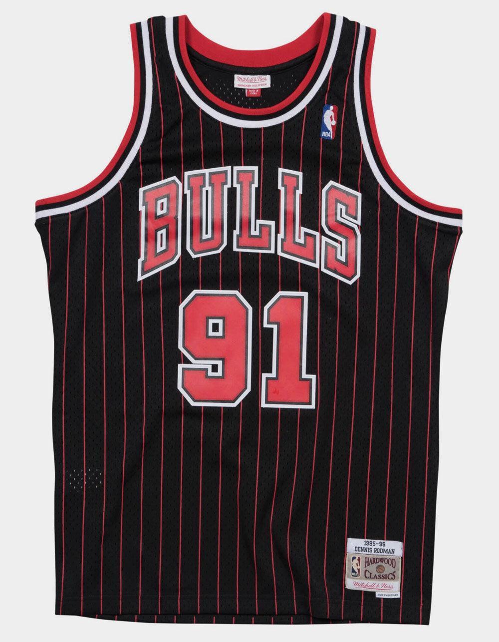 MITCHELL & NESS Swingman 1995-96 Chicago Bulls Alternate Dennis Rodman Jersey Product Image