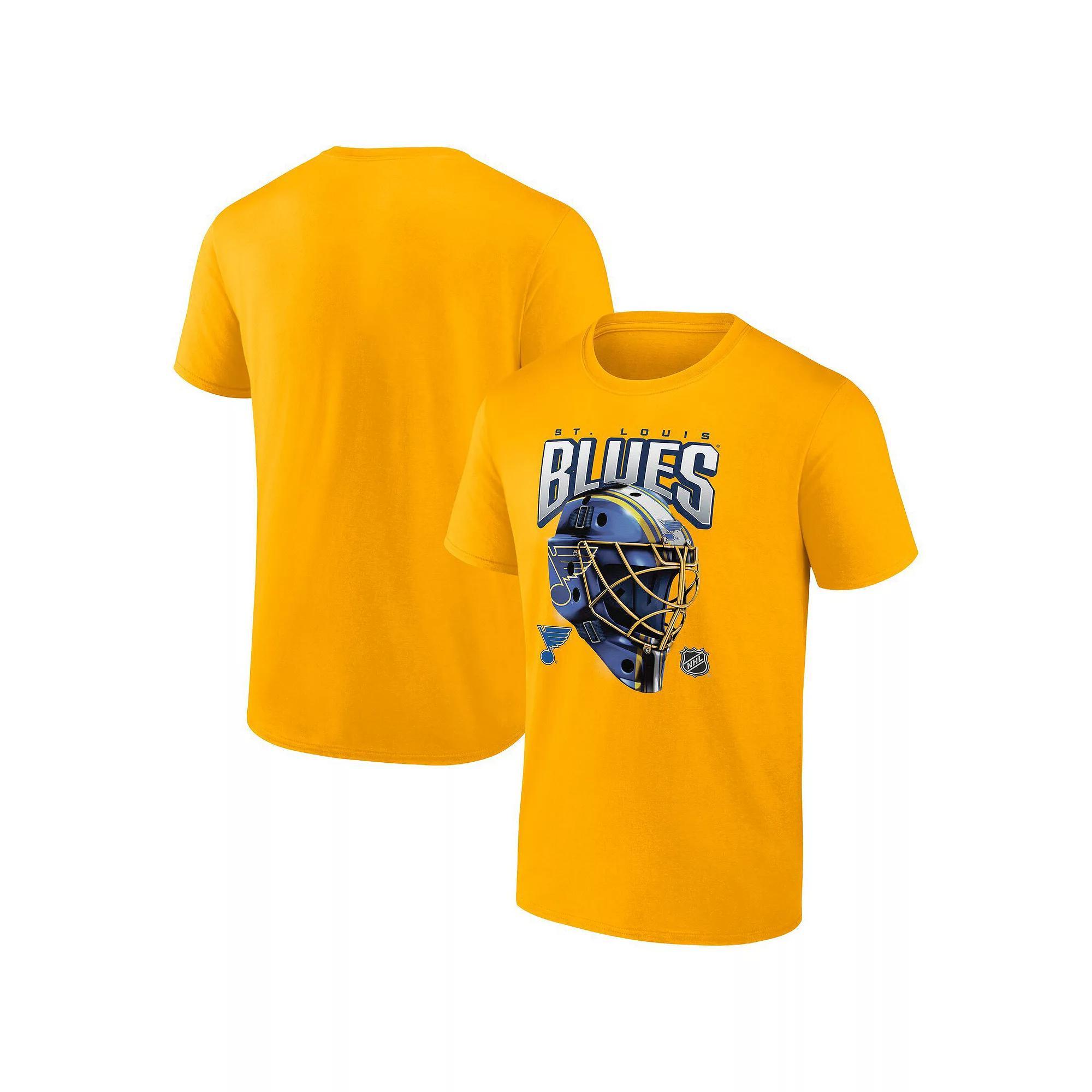 Men's Fanatics Gold St. Louis Blues Penalty Box T-Shirt,  Product Image