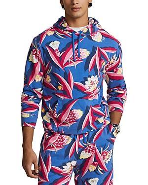 Mens Floral French Terry Hoodie Product Image