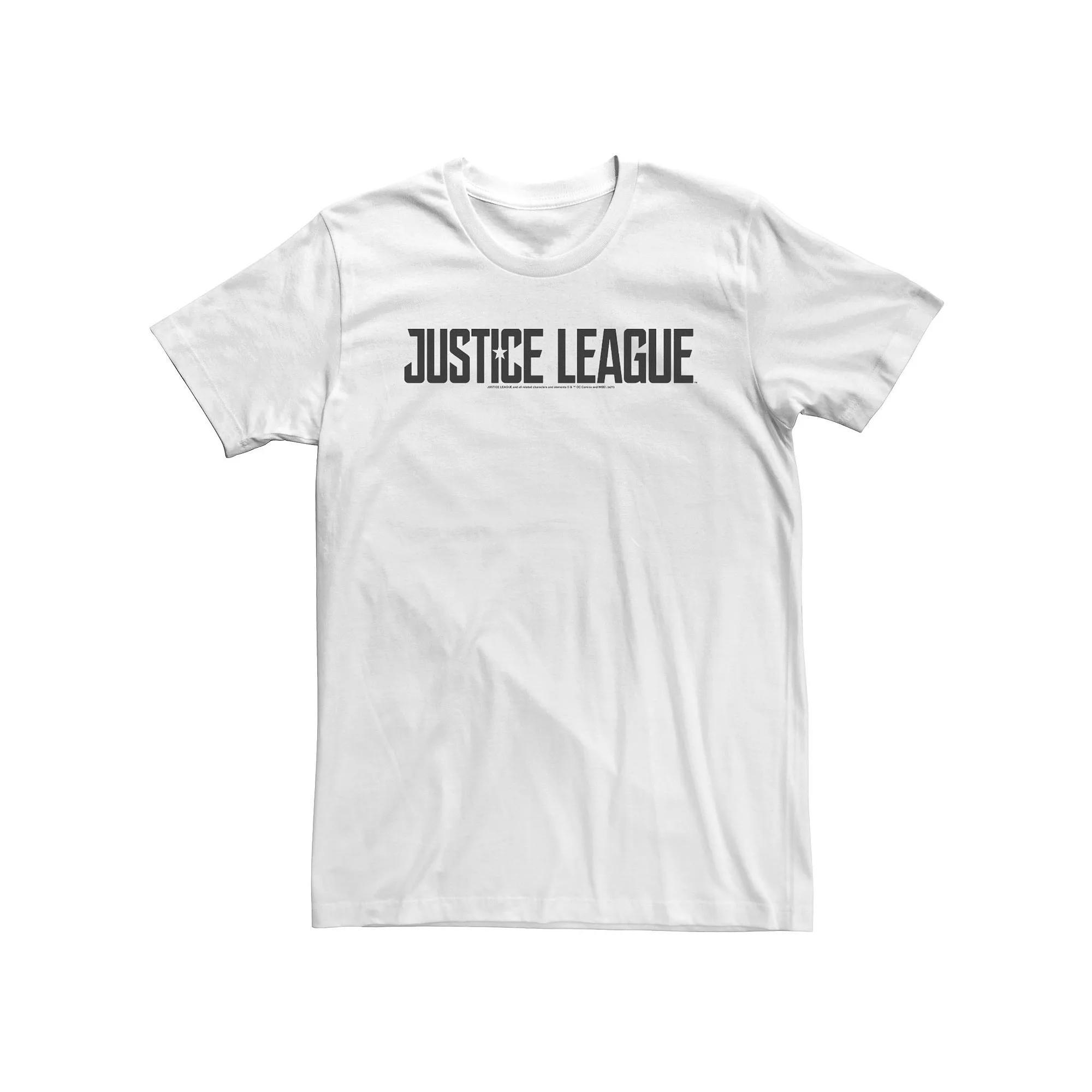Big & Tall DC Comics Justice League Simple Logo Tee, Men's,  Product Image