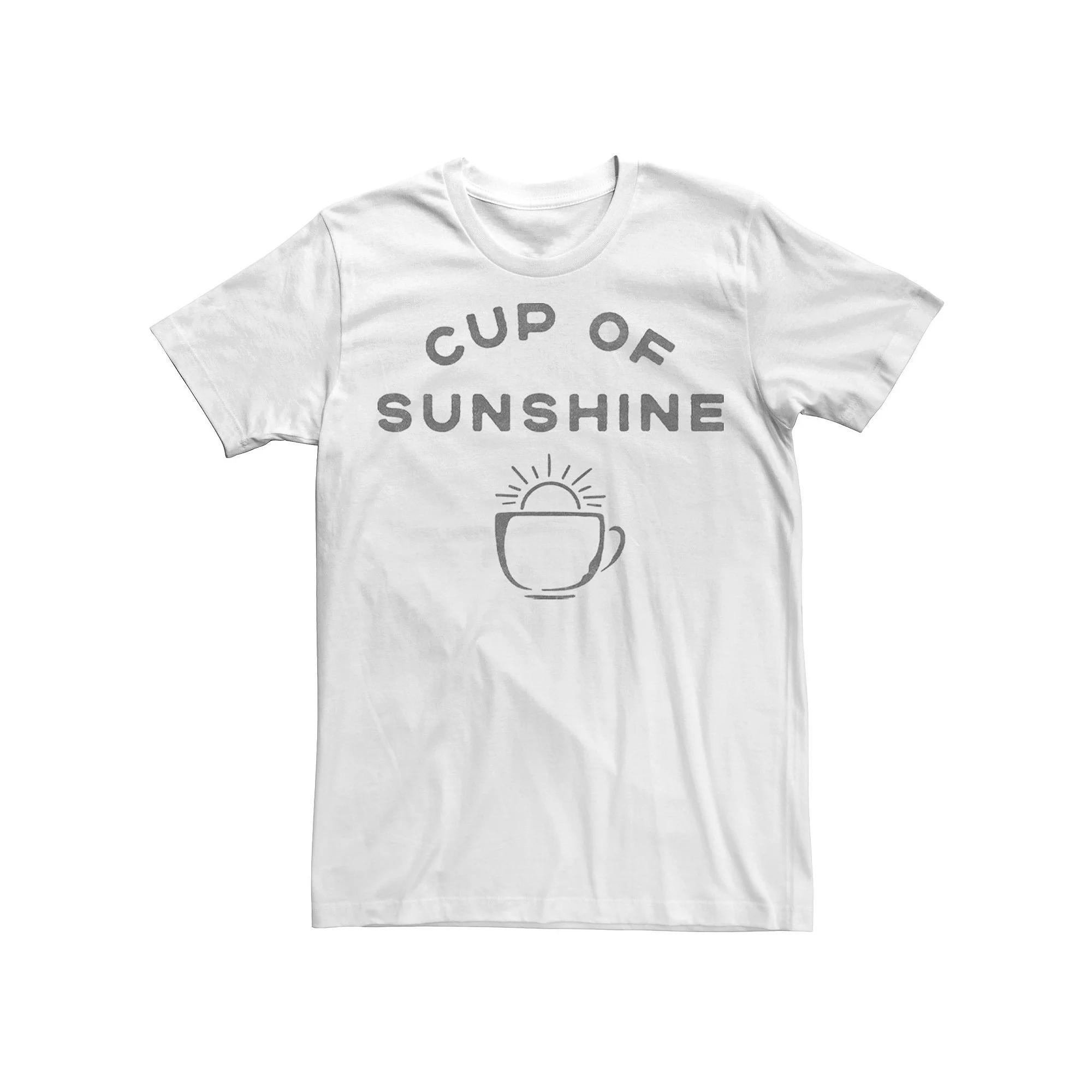 Men's Trendy Coffee Sunshine Tee,  Product Image