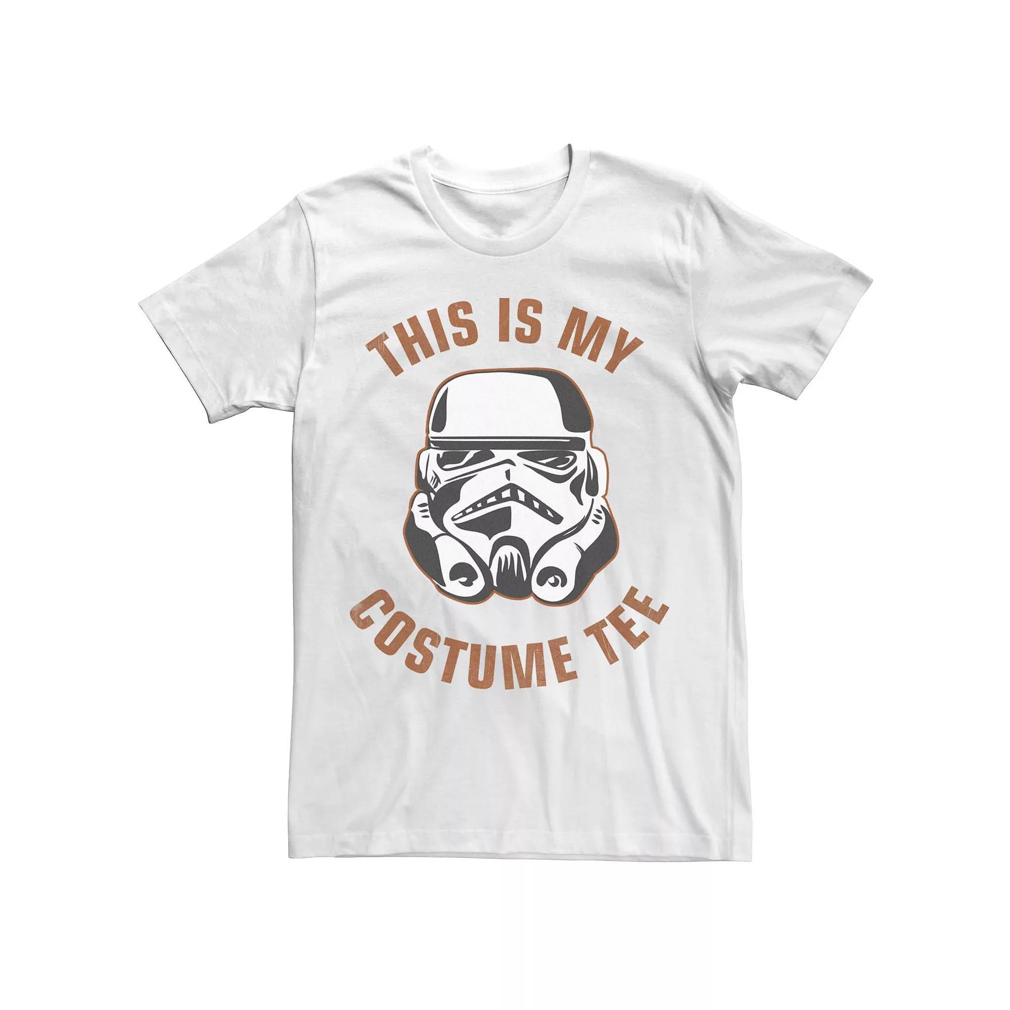 Men's Star Wars Stormtrooper This Is My Costume Tee, Size: 3XL, White Product Image