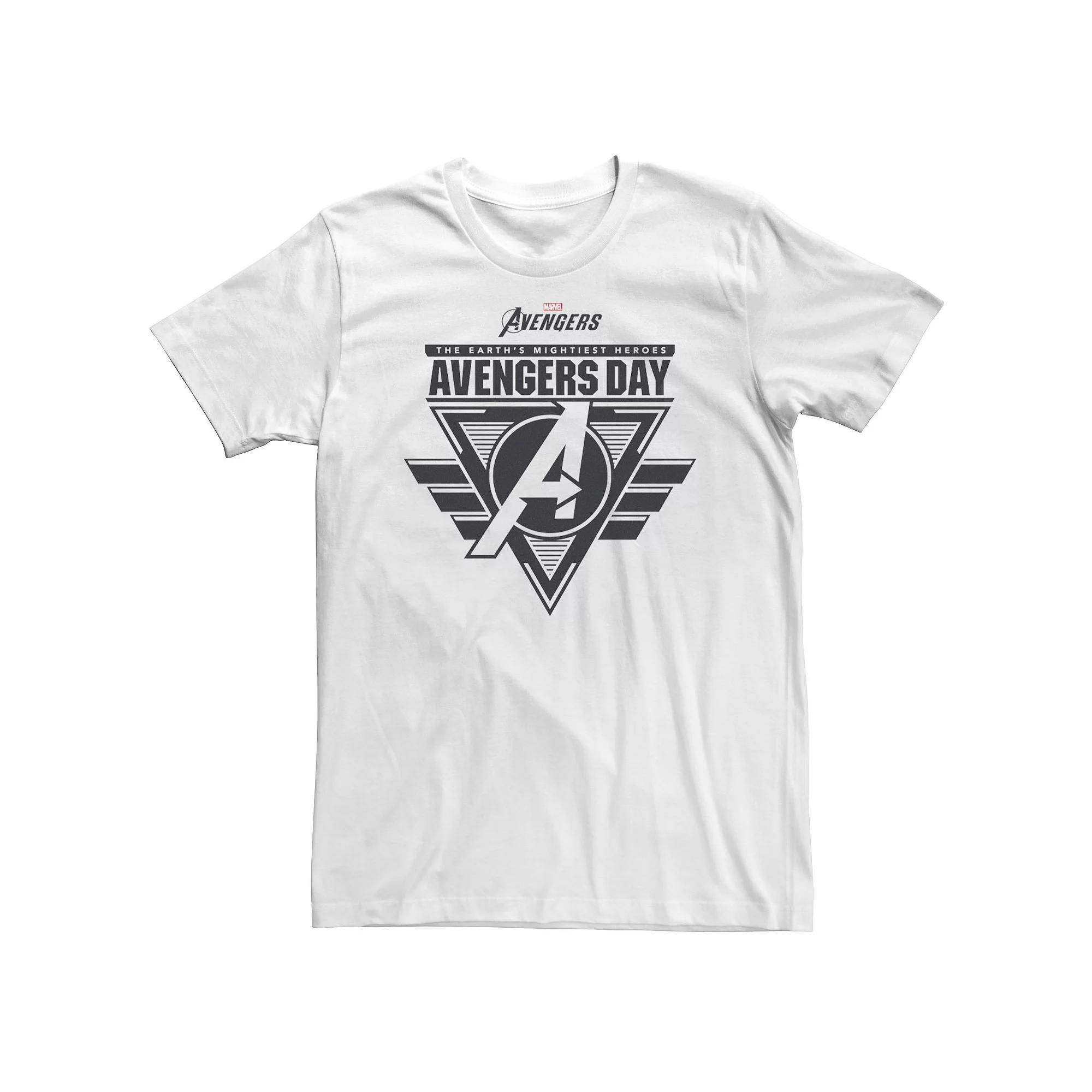 Big & Tall Marvel Avengers The Earth's Mightiest Heroes Avengers Day Tee, Men's,  Product Image