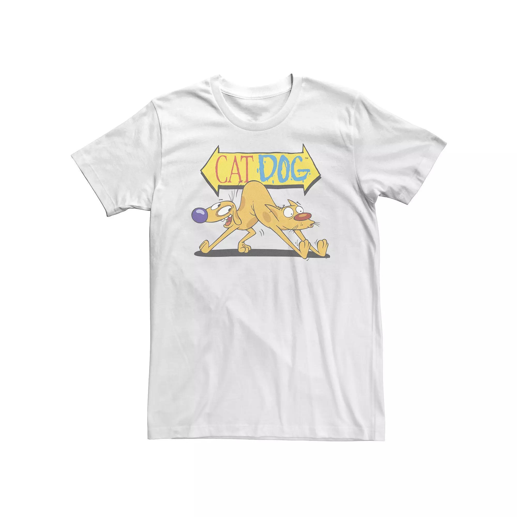 Big & Tall Nickelodeon CatDog Show Title Tee, Men's,  Product Image