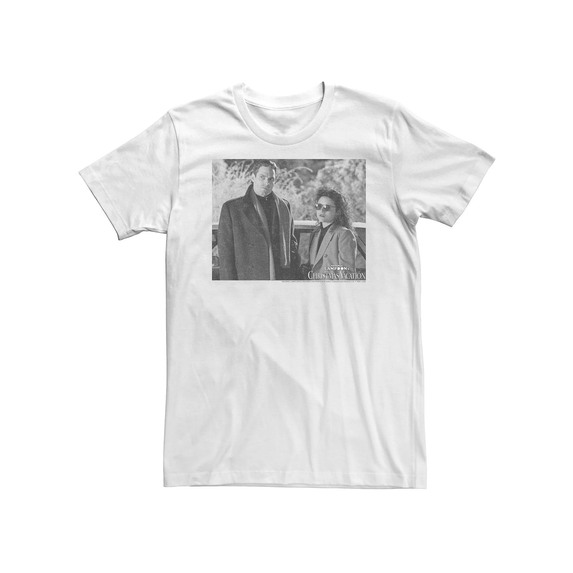 Big & Tall National Lampoon's Christmas Vacation Todd & Margo Portrait Tee, Men's,  Product Image