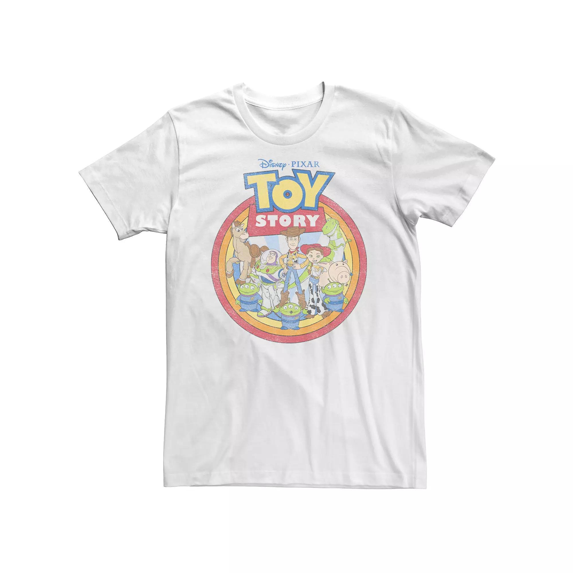 Disney / Pixars Toy Story Mens Vintage Circle Portrait Logo Tee Product Image