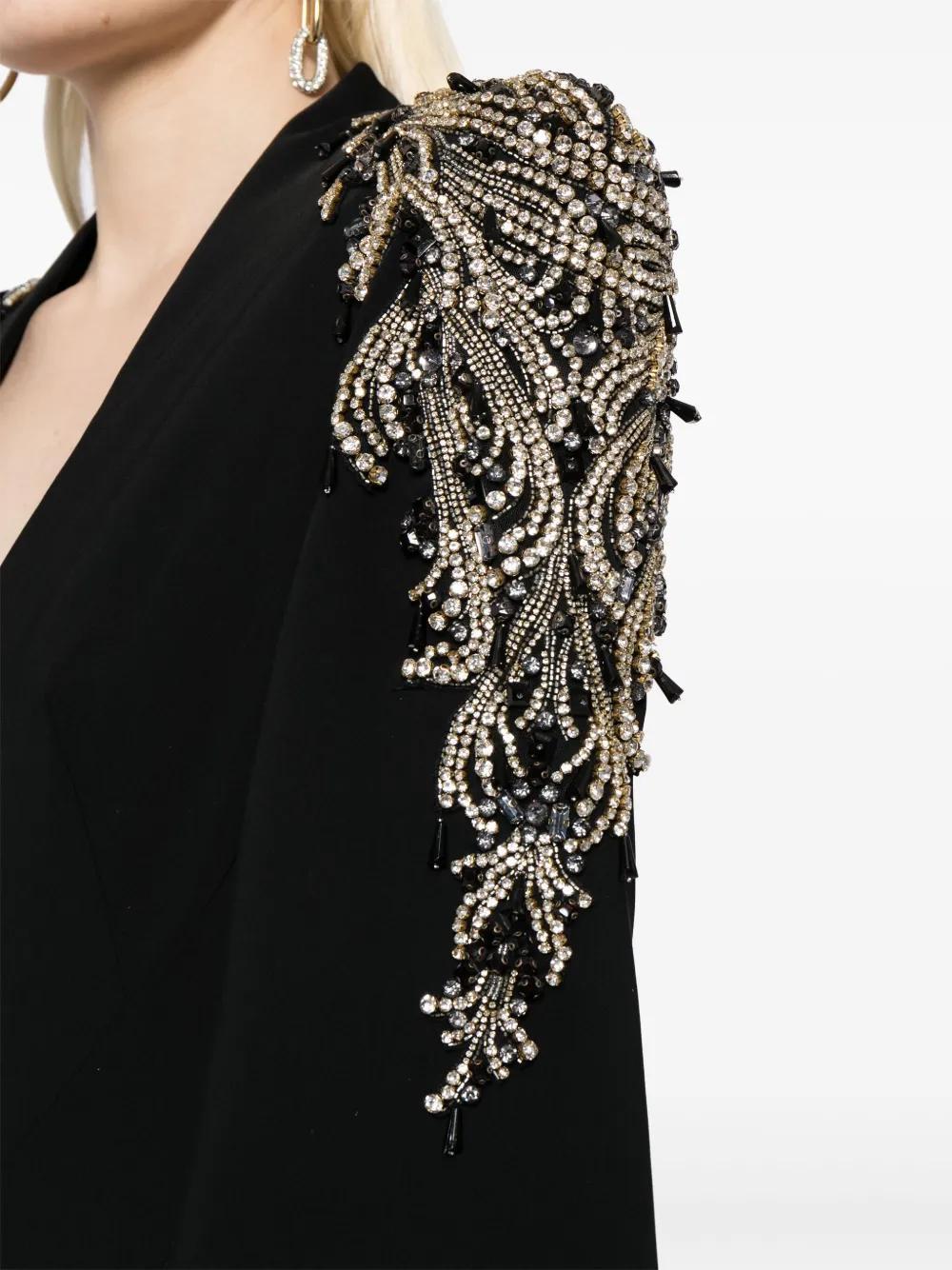 Babe bead-embellished maxi dress Product Image