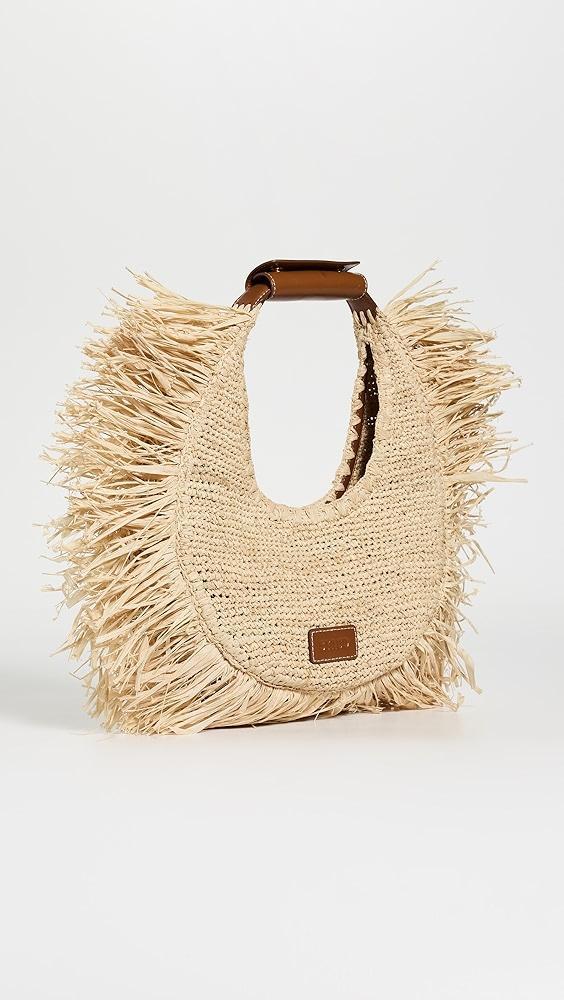 STAUD Moon Raffia Tote Bag | Shopbop Product Image