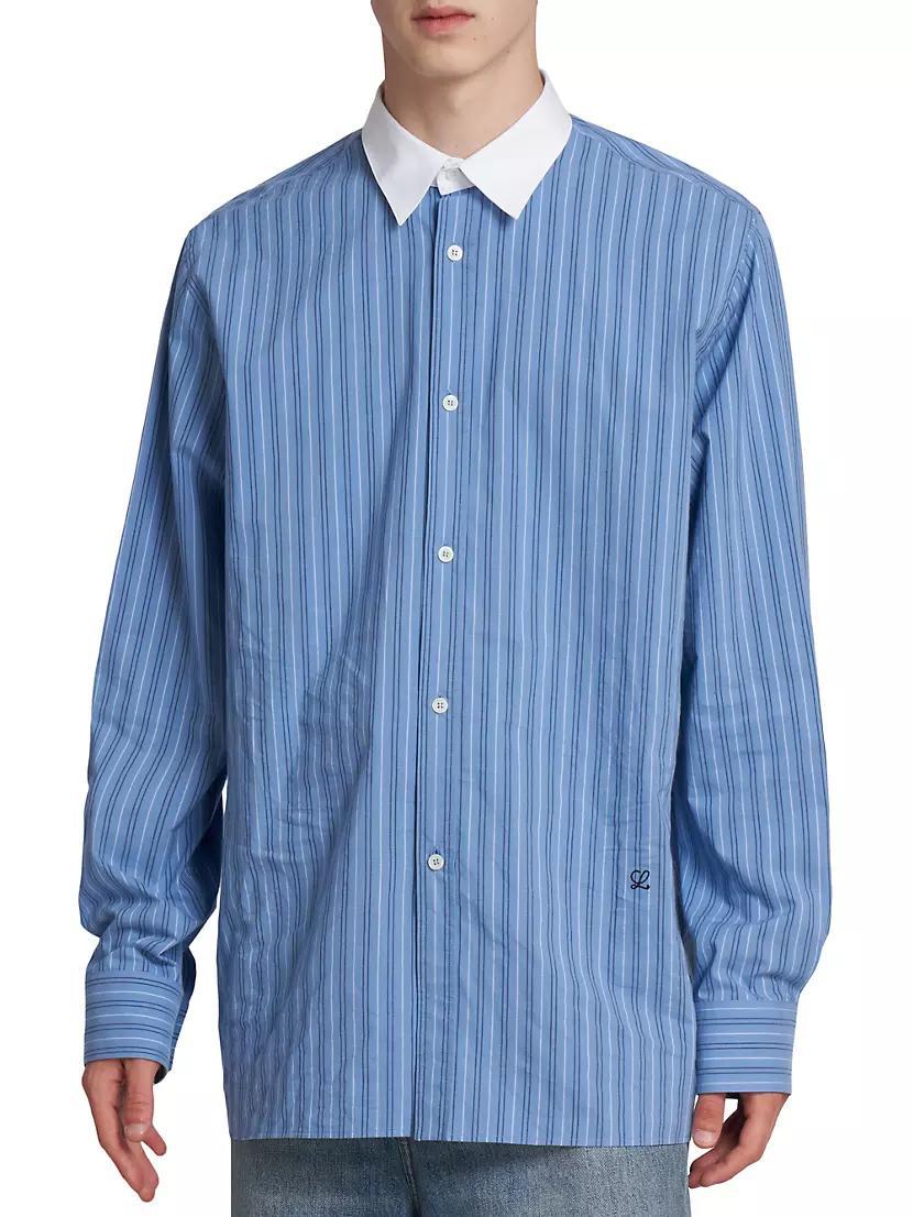 Striped Cotton Shirt Product Image