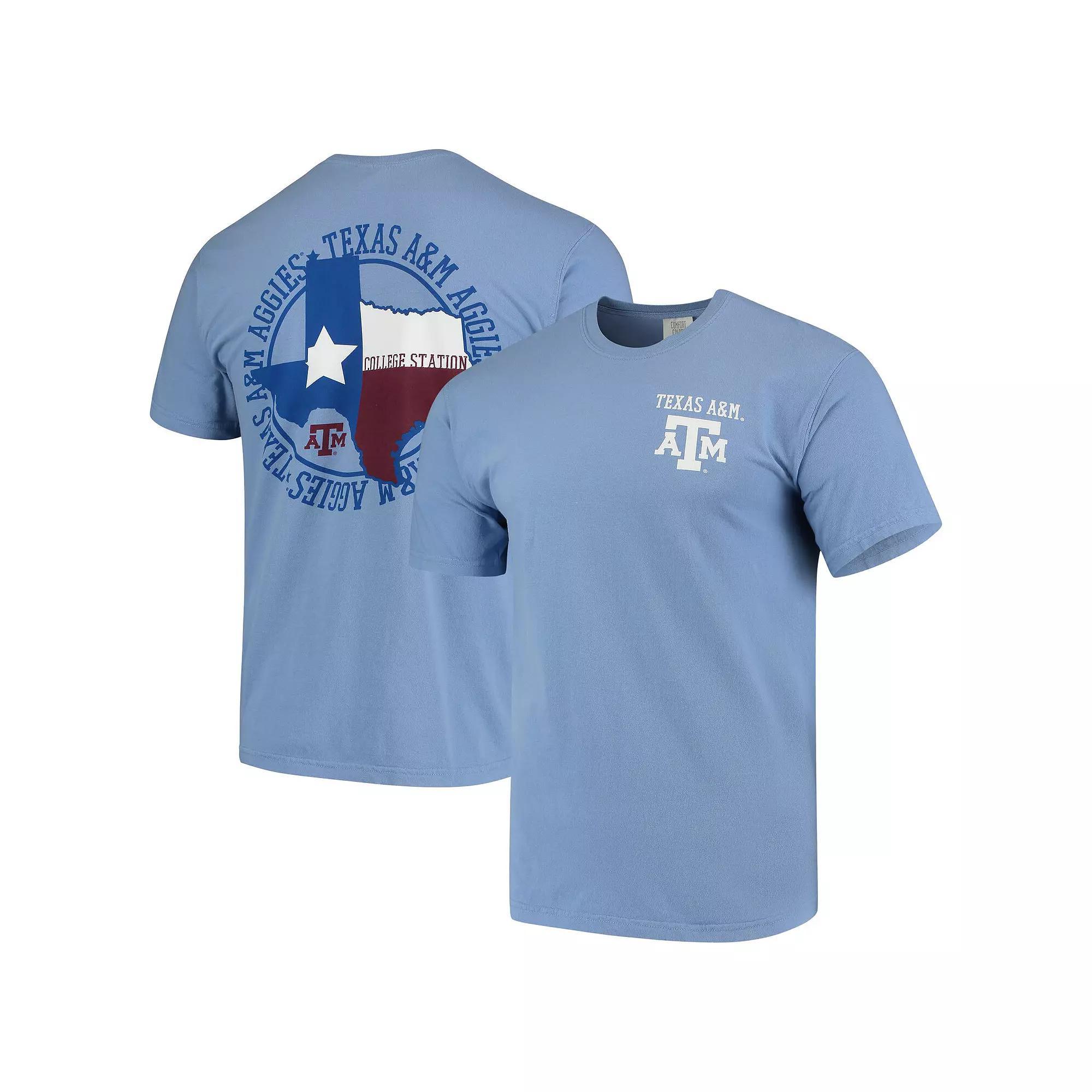 Men's Blue Texas A&M Aggies Flag Local Comfort Color T-Shirt, Size: 2XL Product Image