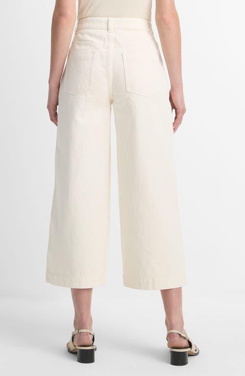 VINCE Utility Cropped Pants In White Product Image