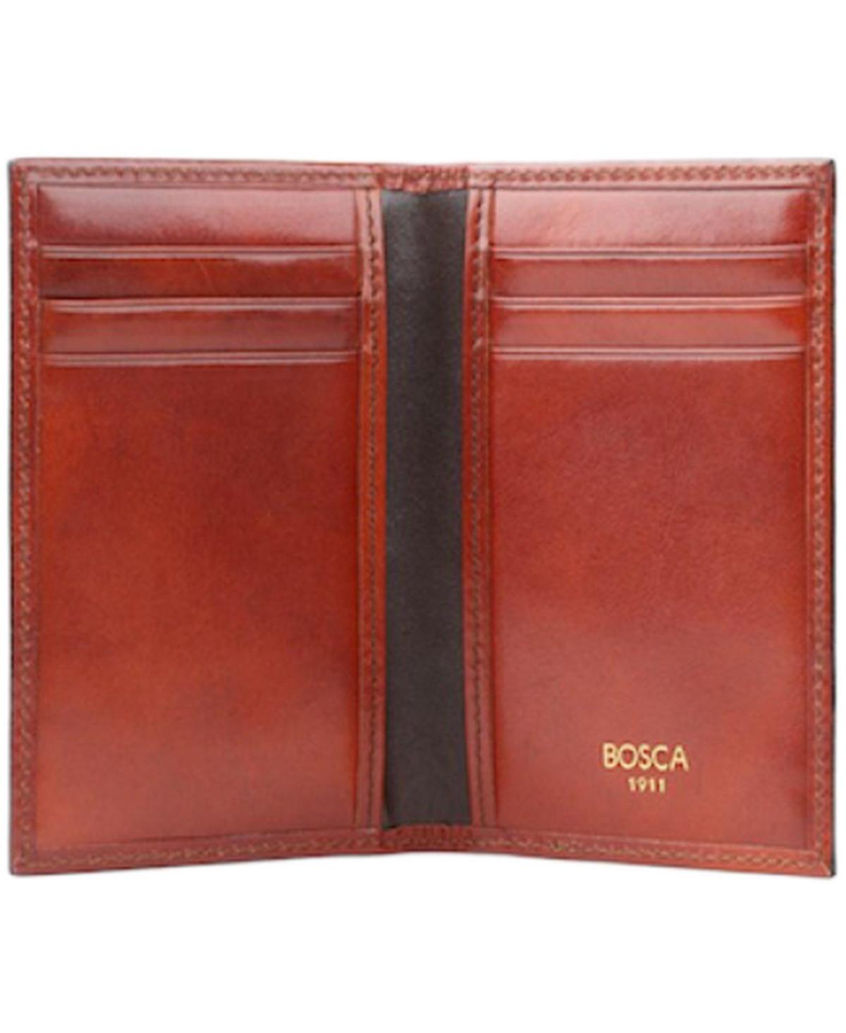 Bosca Mens Genuine Leather 8 Pocket Credit Card Case Product Image