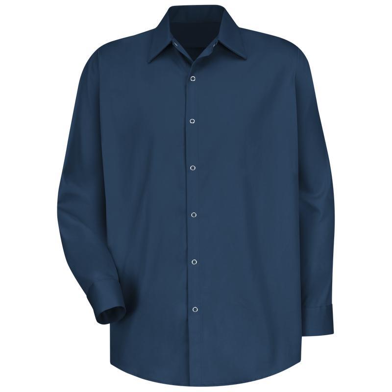Red Kap Men's Long Sleeve Specialized Cotton Work Shirt Product Image