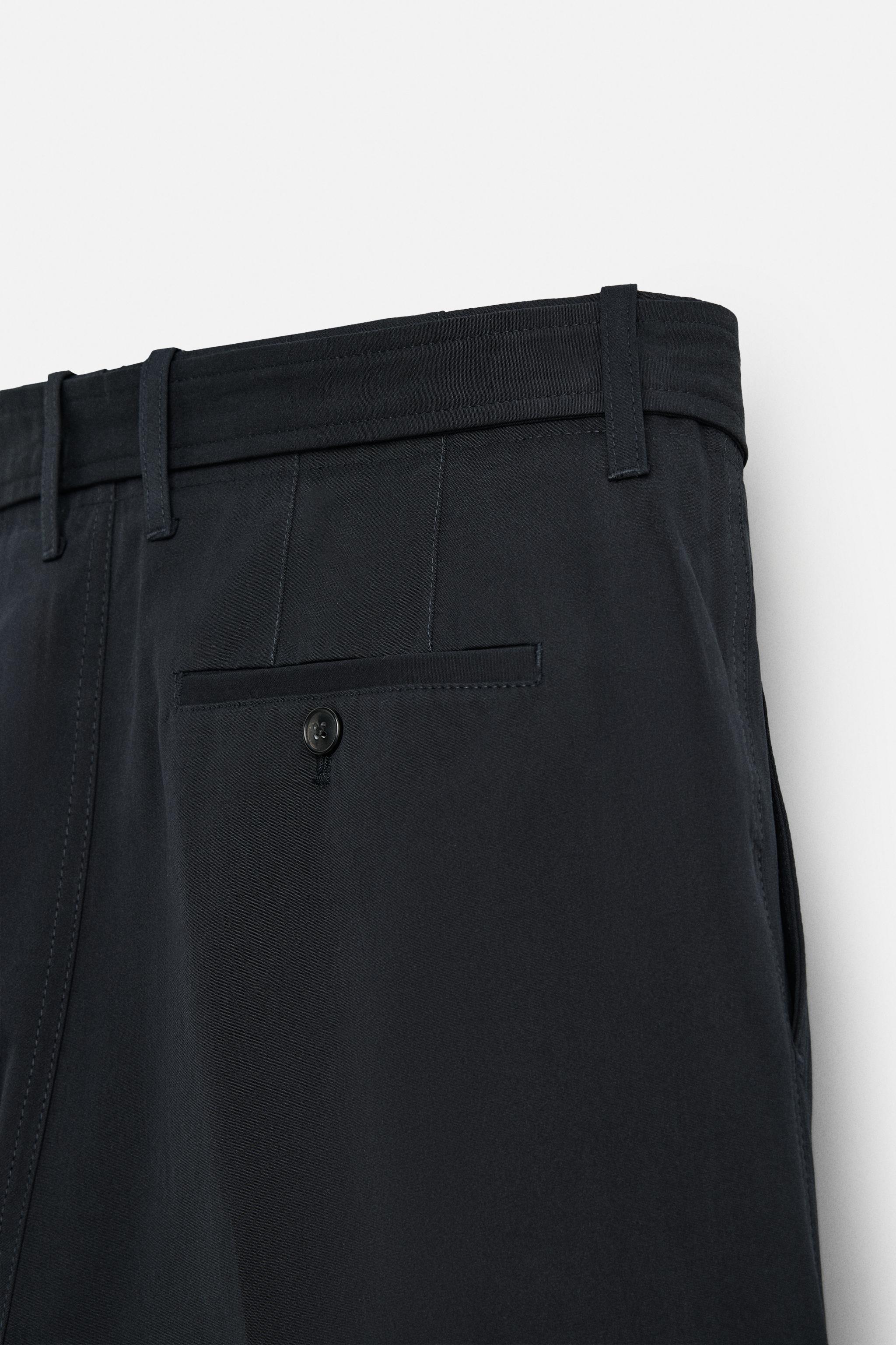 LIMITED EDITION STRAIGHT FIT BELTED PANTS Product Image