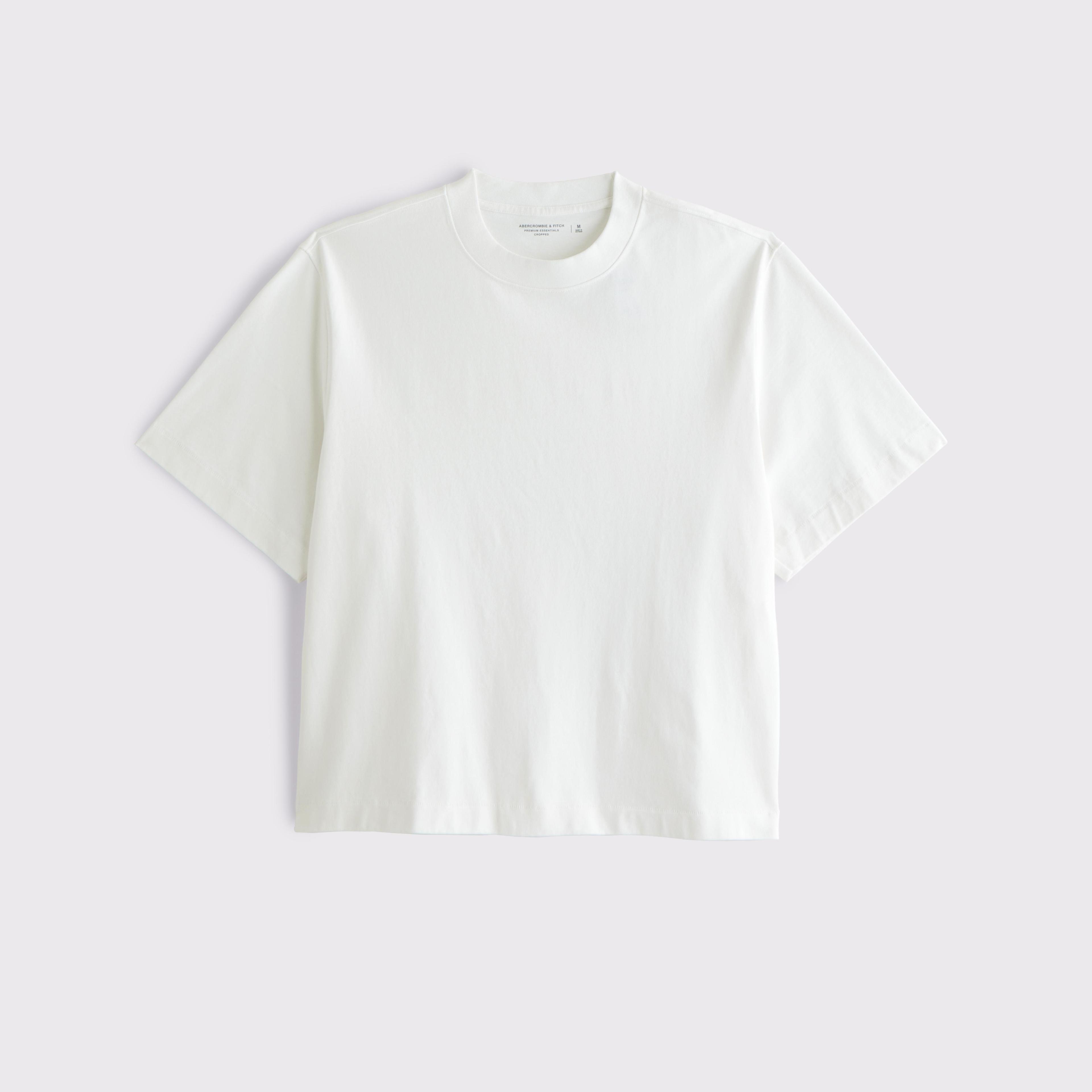 Premium Heavyweight Cropped Tee Product Image