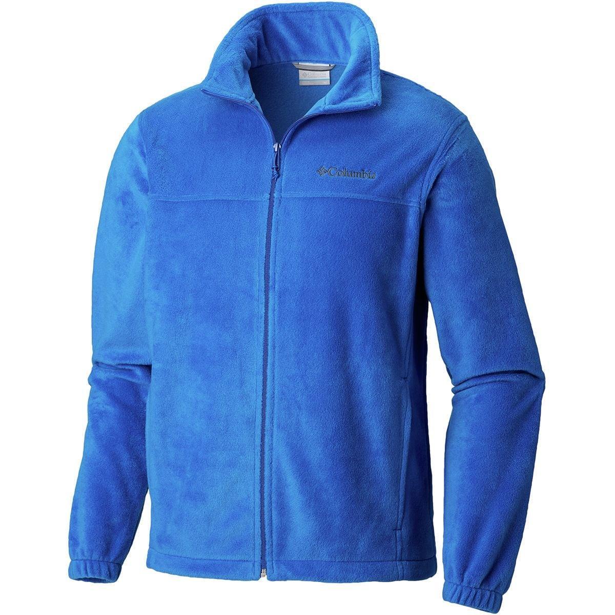 Men's Columbia Steens Mountain™ Full-Zip Fleece Jacket, Size: XXL, Black Grill Product Image