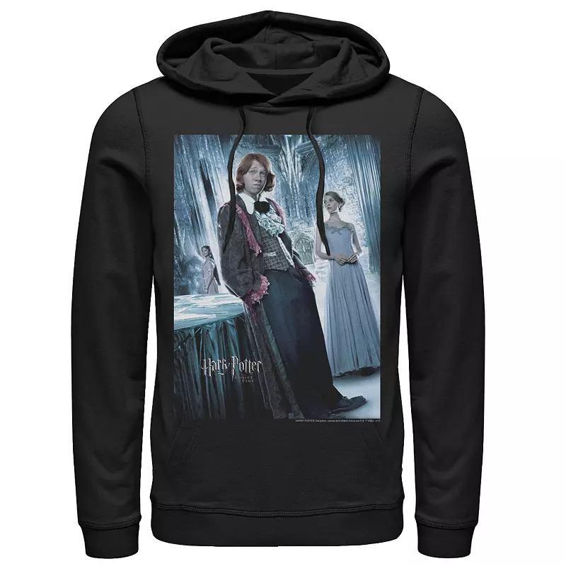 Mens Harry Potter Goblet Of Fire Ron Yule Ball Character Poster Graphic Pullover Hoodie Product Image