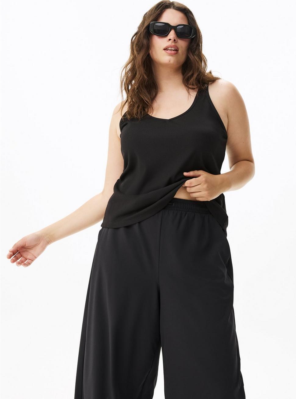 Super Soft Performance Jersey Rib Active Tank Product Image