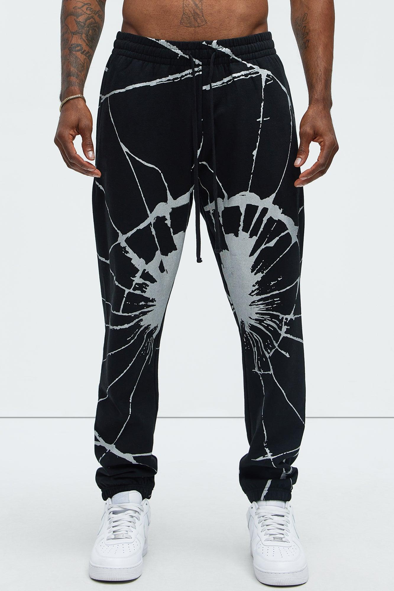 Tyson Web Of Lies Oversized Jogger - Black Product Image