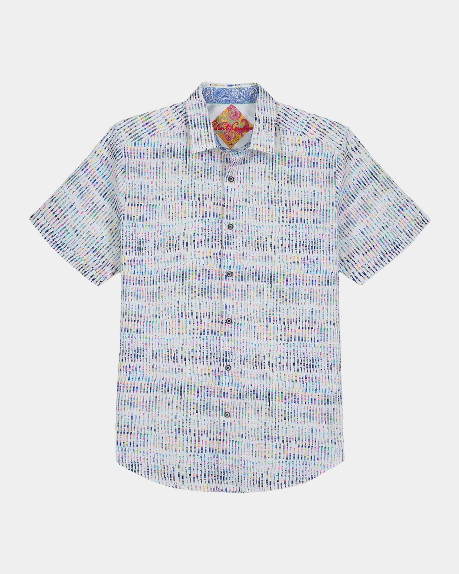 Men's Ponza Multicolor Short-Sleeve Shirt Product Image
