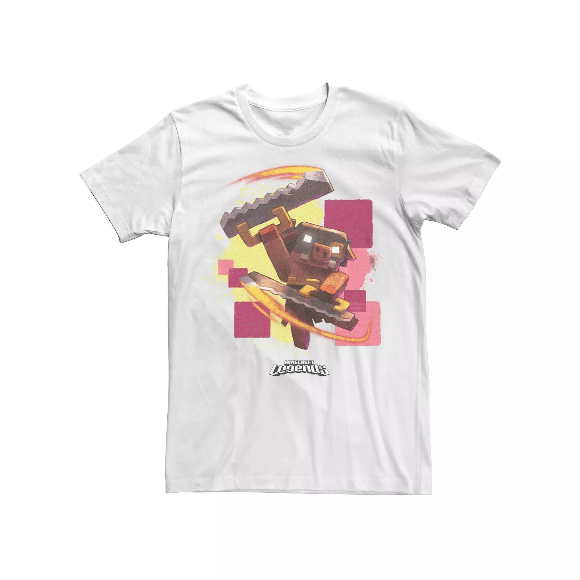 Men's Minecraft Legends Bruiser Piglin Graphic Tee,  Product Image