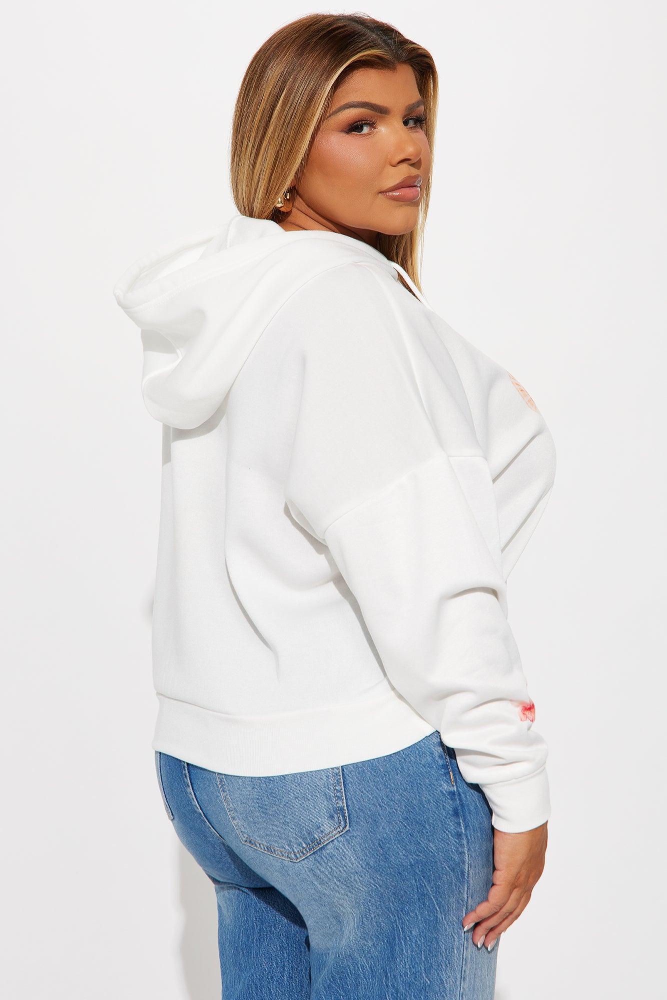 Sunkissed Shores Hoodie - Ivory Product Image