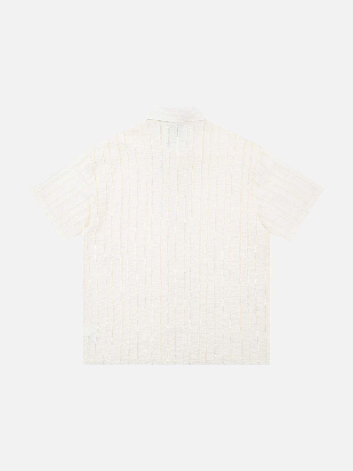 Aelfric Eden Texture Short Sleeve Shirt Product Image