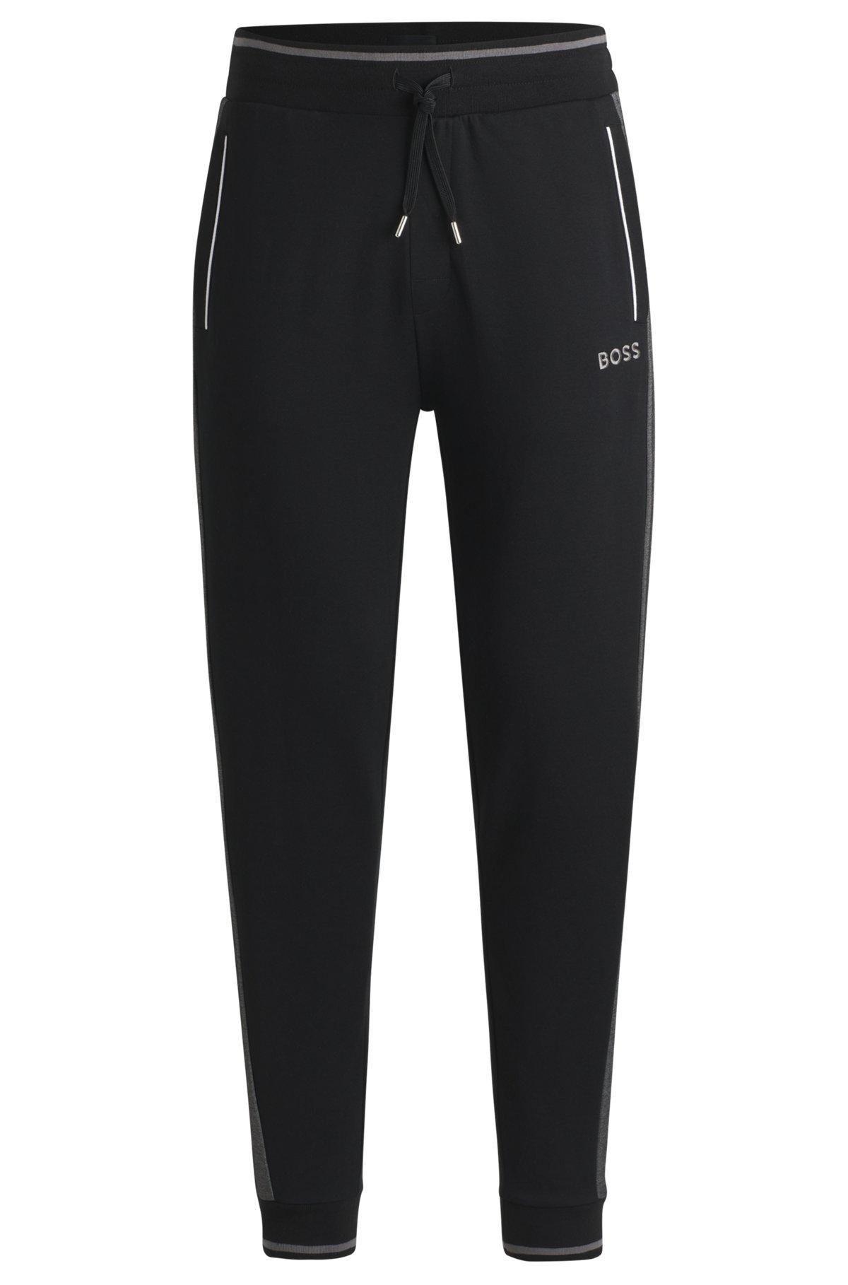 Tracksuit bottoms with contrast piping Product Image