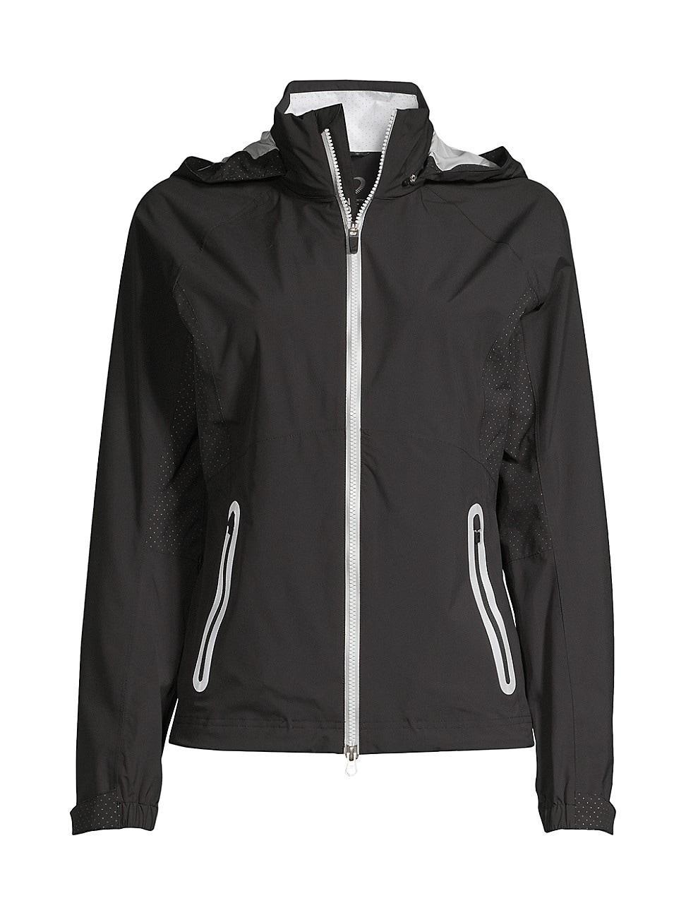 Womens Olivia Shell Zip-Front Jacket Product Image