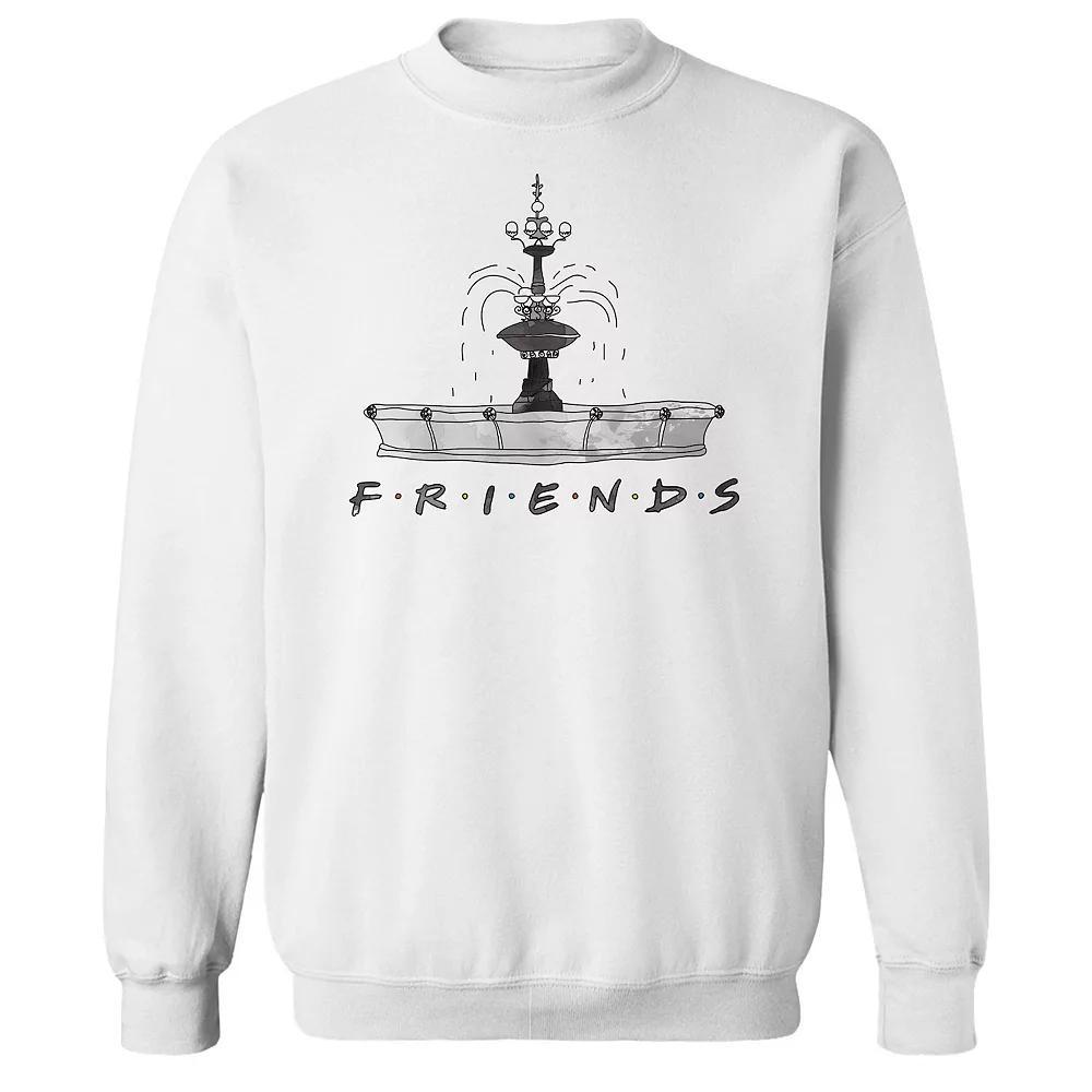 Men's Fountain Sketch Graphic Crew Sweatshirt, Adult Unisex,  Product Image