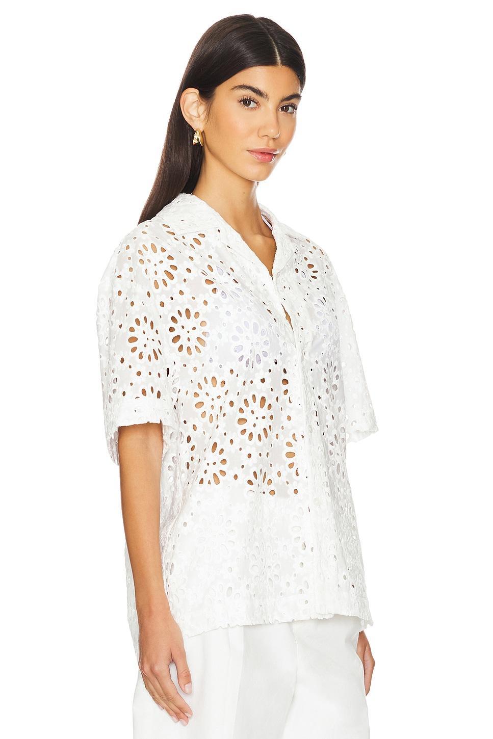 Embroidered Floral Shirt WAO Product Image