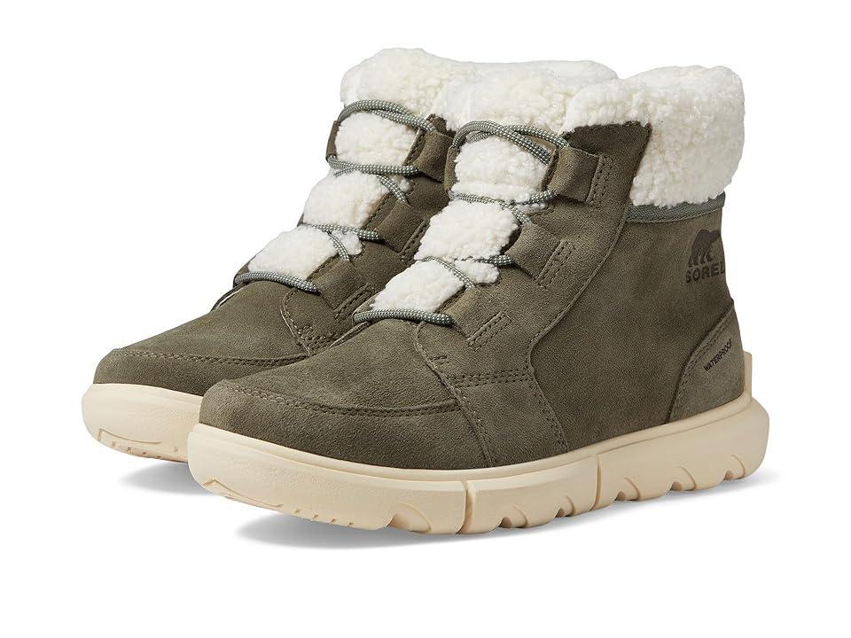 SOREL Explorer Next Carnival Waterproof (Quarry/Sea Salt) Women's Boots Product Image