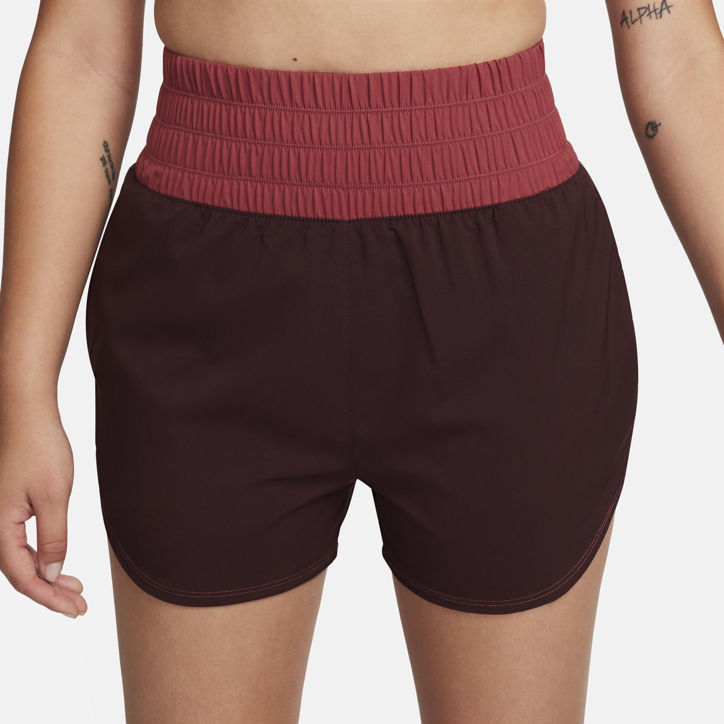 Nike Womens One SE Dri-FIT Ultra-High-Waisted 3 Brief-Lined Shorts Product Image