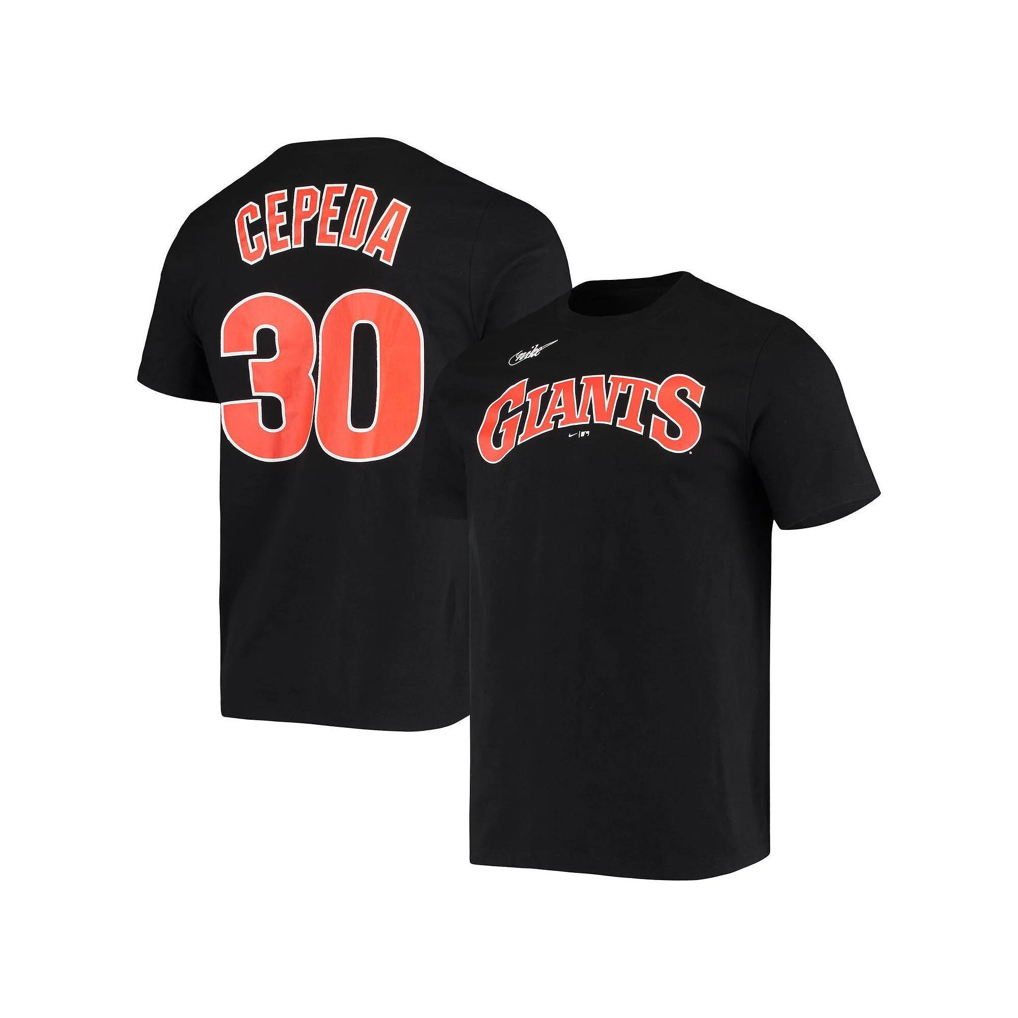 Mens Nike Orlando Cepeda San Francisco Giants Name & Number T-Shirt Product Image